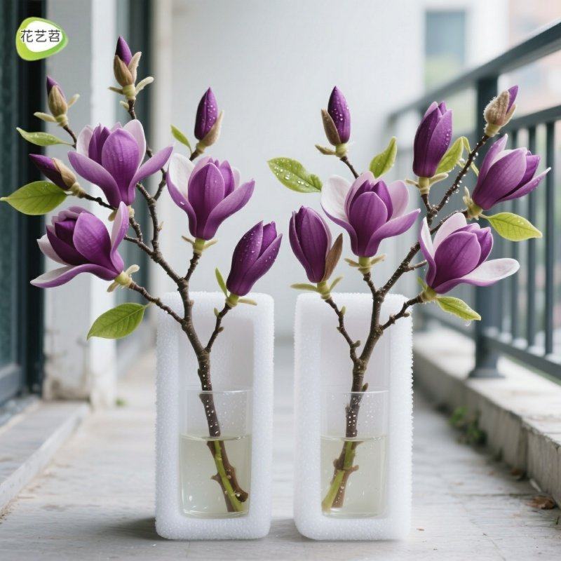 紫玉兰花带花苞水培植物干枝鲜切鲜枝室内桌面绿植懒人好养活花卉,鲜花速递/花卉仿真/绿植园艺,红掌/凤梨/温室花卉,淘宝优惠券,粉丝福利购,淘宝优惠卷