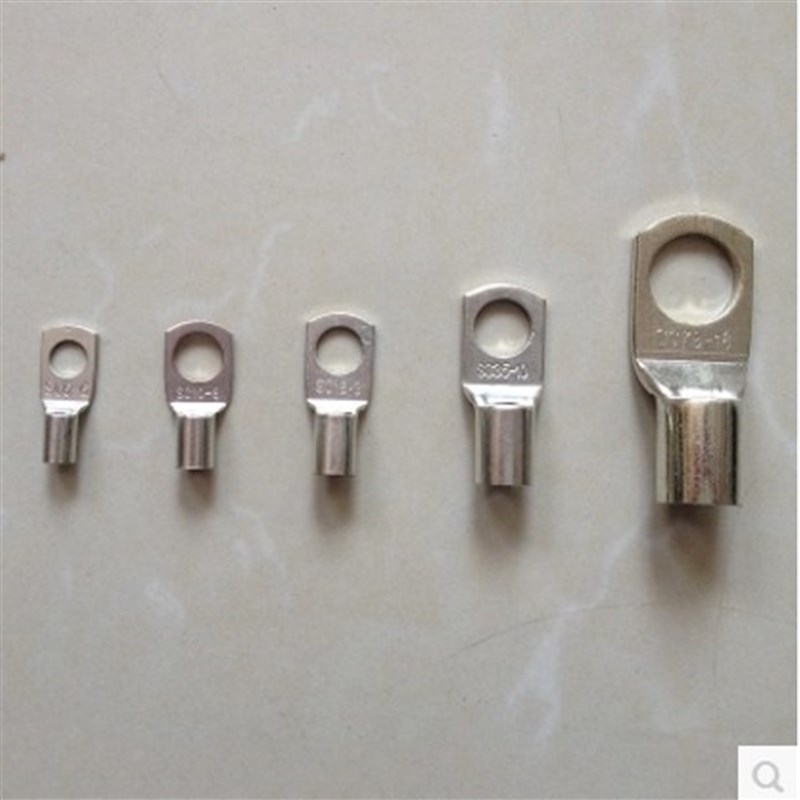 SC50-10 窥口接线鼻 铜接线端子 镀锡铜线鼻子 线耳端头 100只/包