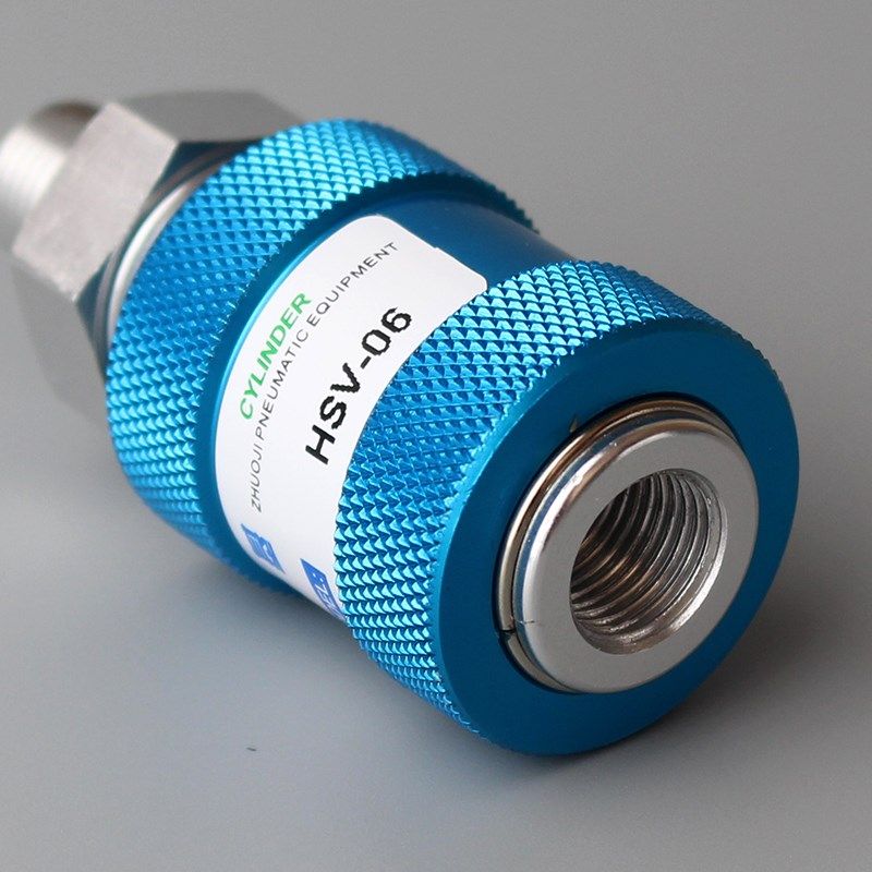 排气阀 手滑阀 HSV-06/08/10/15/20/25气动2分4分手推阀滑动开关