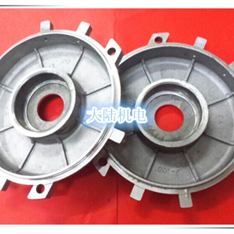 铝壳电机端盖Y2-100后端盖 B3铝壳减速电机端盖YS100S 2.2KW 3KW