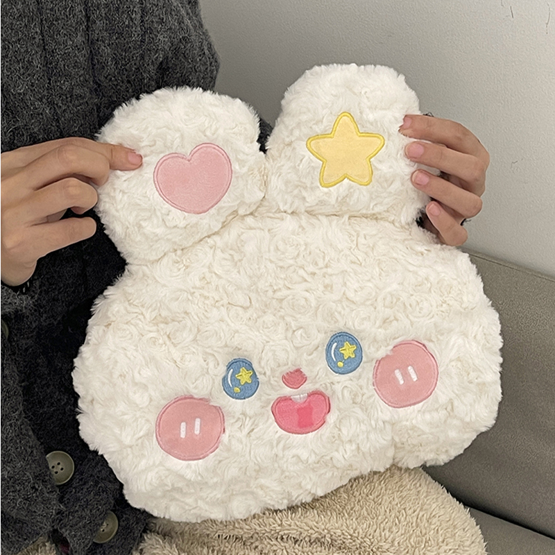 热水袋充电防爆毛绒可爱电暖宝女生痛经敷肚子暖宝宝暖手宝暖水袋