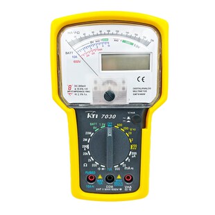 昆山科泰仪器 KT7030 指针数显两用万用表 双显示万用表 皮套防摔