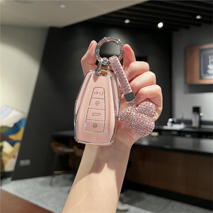 适用2025款吉利缤越钥匙套女士星钻星耀超能版卡通汽车保护壳扣包