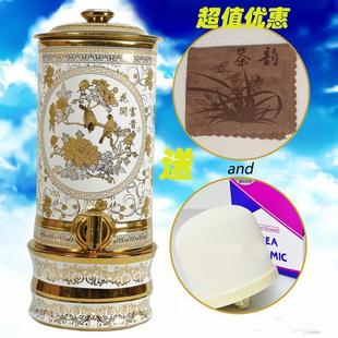 特惠陶瓷家用净水器带过滤缸储水罐客厅水缸龙头大小号水桶饮水机