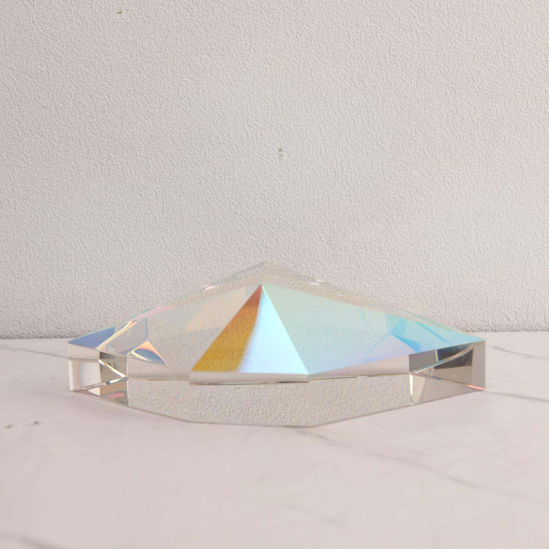 现代简约水晶彩色镭射几何摆件样板房餐厅客厅桌面家居装饰品摆件,智能设备,其他智能设备,淘宝优惠券,粉丝福利购,淘宝优惠卷