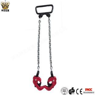 油桶吊钳双链叉车专用油桶吊钳双腿油桶吊钩油桶专用钳