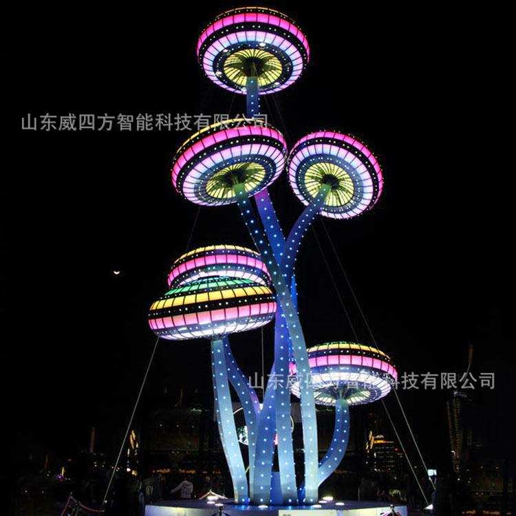 2021新年元宵户外灯光节 梦幻灯光秀植物动物公园主题造型灯光展