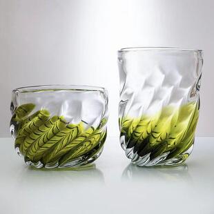 现代简约玻璃花瓶餐桌插花干花花器装 饰品创意摆件工艺品摆件