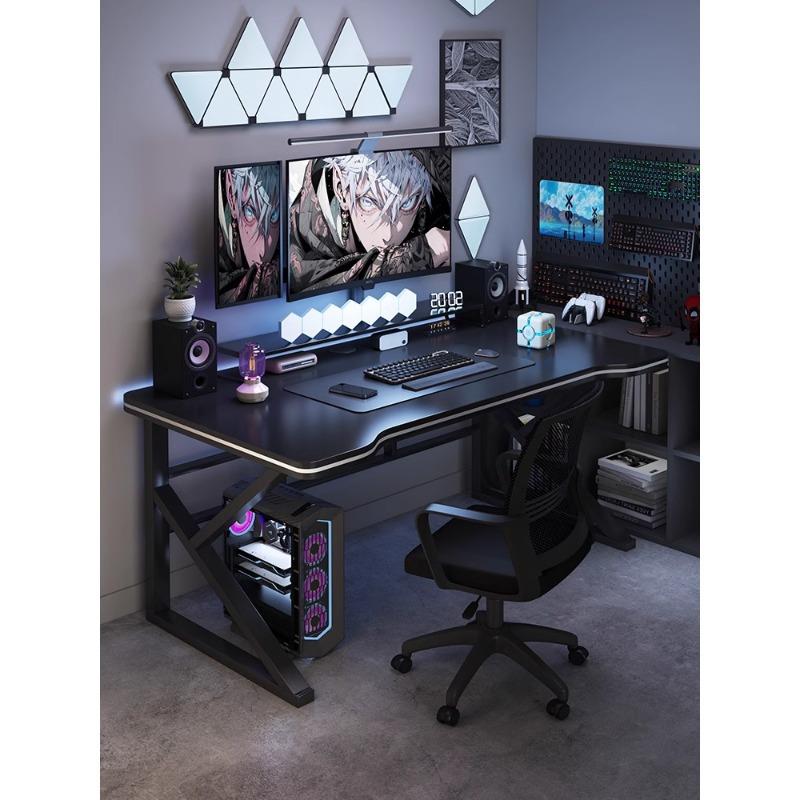 电脑桌台式电竞桌椅组合卧室简易桌子办公桌学生家用书桌学习桌