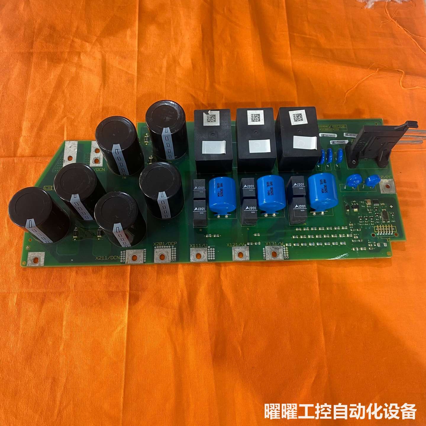 西门子工业板A5E00187699,绿色PCB板,带多个电容