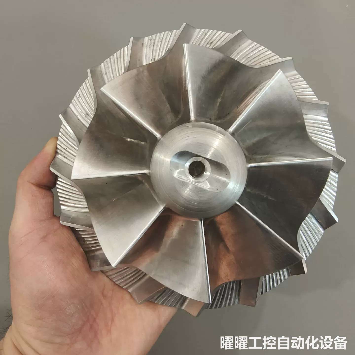 MAN增压器转子叶轮,Type:TCR12,P/N:4102