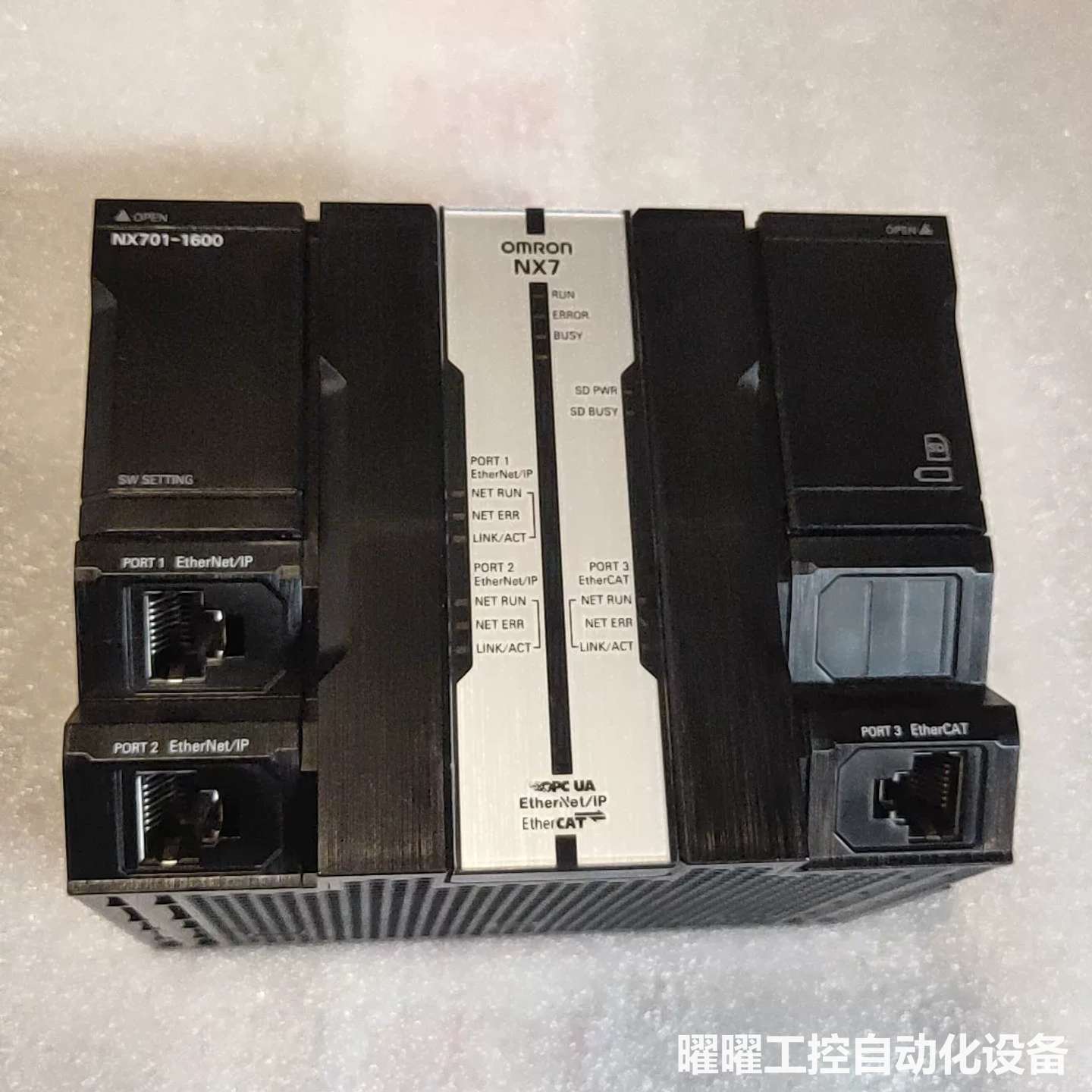 欧姆龙NX701-1600 PLC主机，日本原装，拆机件，成