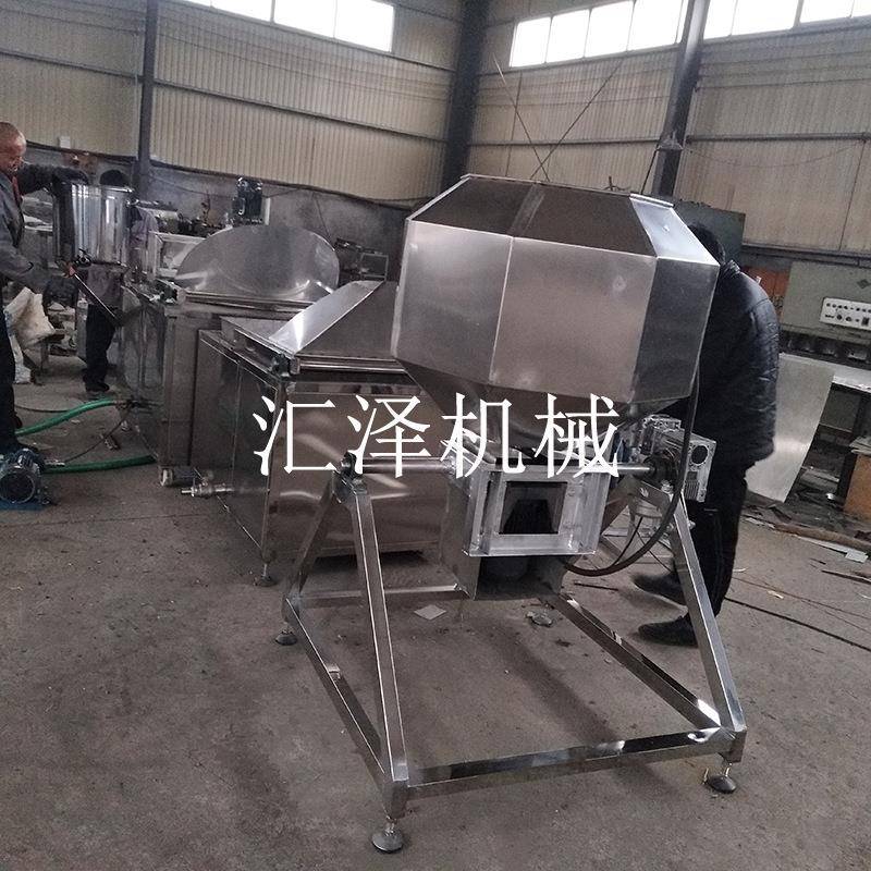 蜂蜜花生设备紫薯设备油炸成套设备花生米油炸机锅巴蚕豆油炸锅