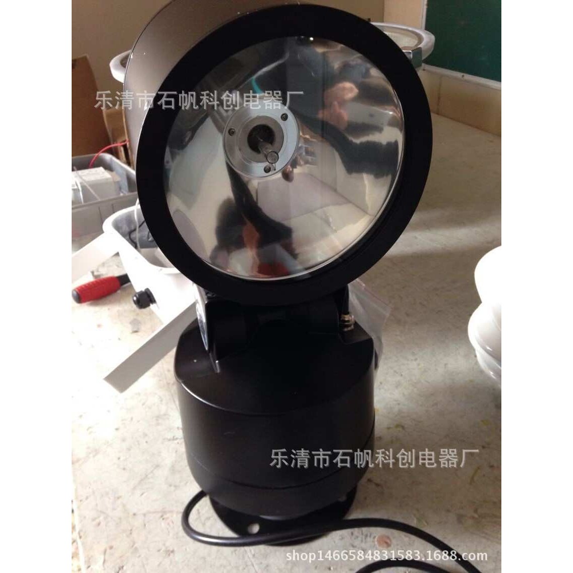 船舶夜航 船用无线遥控探照灯 35W氙气 ZR5300 1000米照射 50米.