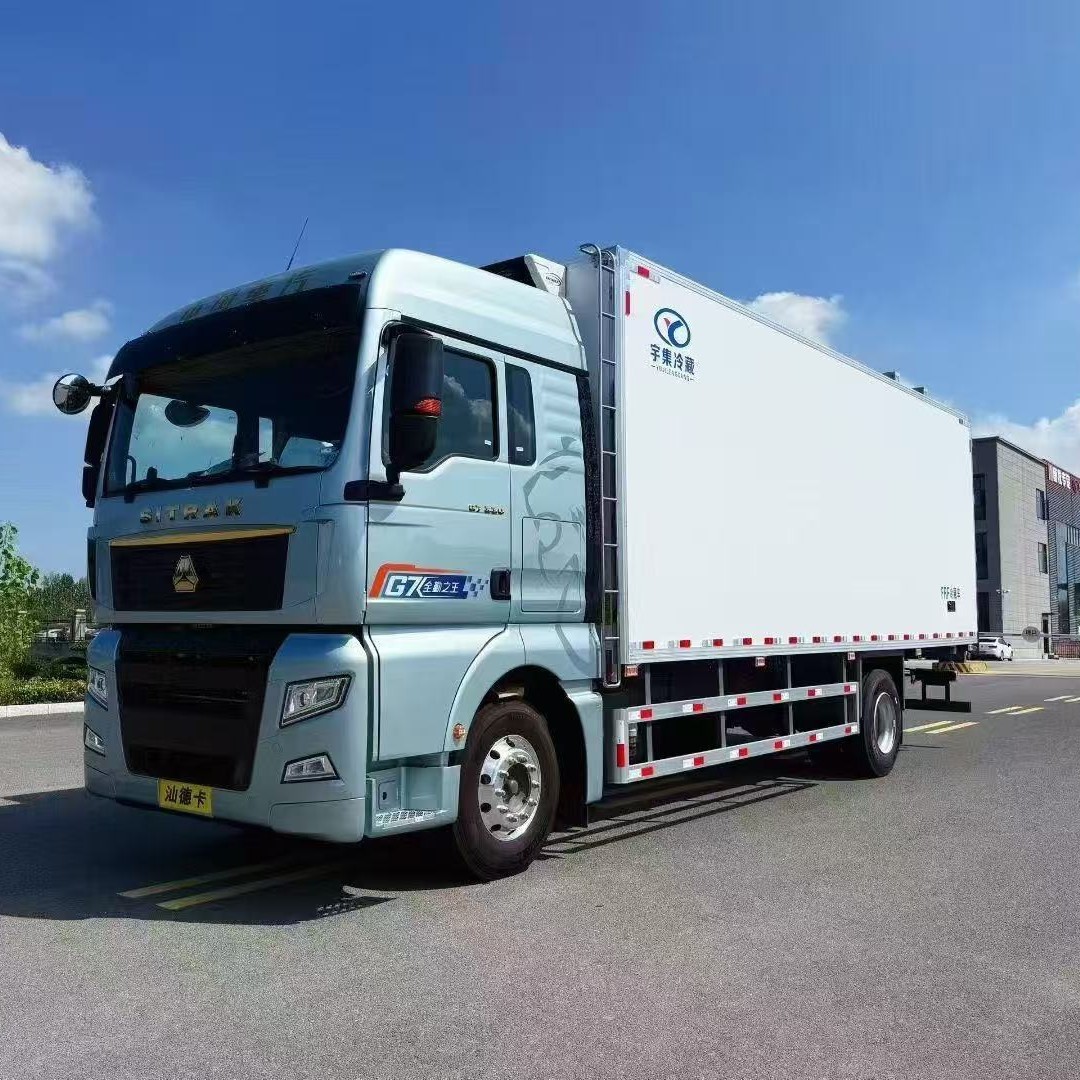 国六江淮V6冷藏车云内156大马力发动机售后冷藏车