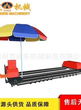 HT219-3型分头式四辊轴摊铺机混凝土路面震动振捣梁四輥轴整平机