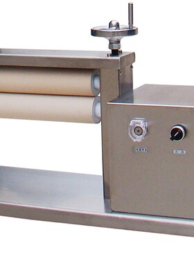 元茂YM-30型电动小轧车简易电动小轧车纺织品实验室挤水试验轧车