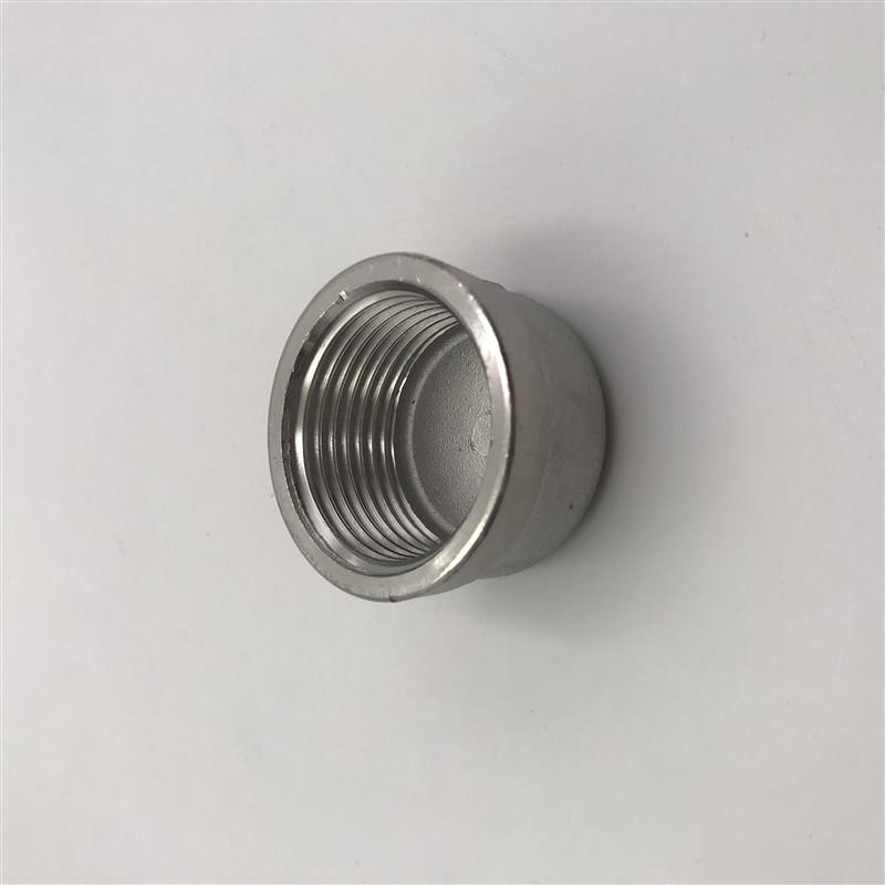 304不锈钢内丝内牙塞头加厚管帽堵帽内丝堵头闷头塞头水管配件4分