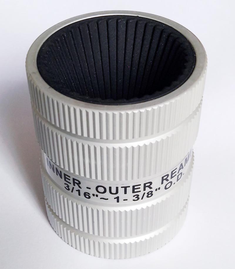 不锈钢管道专用管口修边器去毛刺内外倒角器刮刀绞刀台湾进口神器