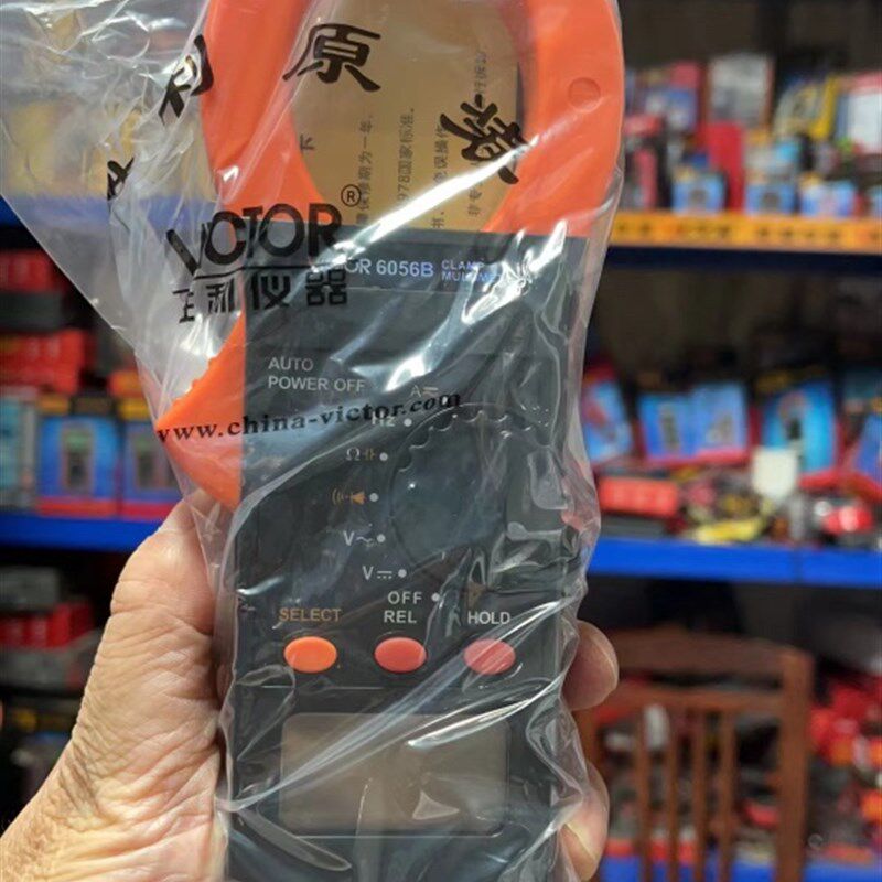 VICTOR胜利VC6056B  .VC6056C交直流高精度钳形表万用表多用表