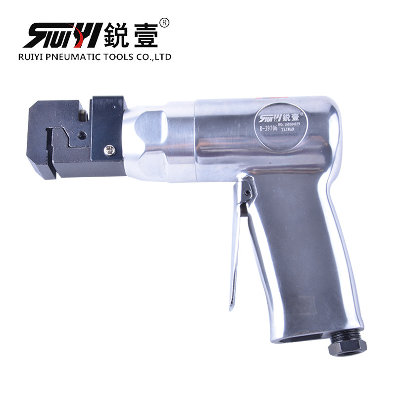 锐壹39706气动枪式气动冲孔机折边机气动打孔机5mm 8mm压边机