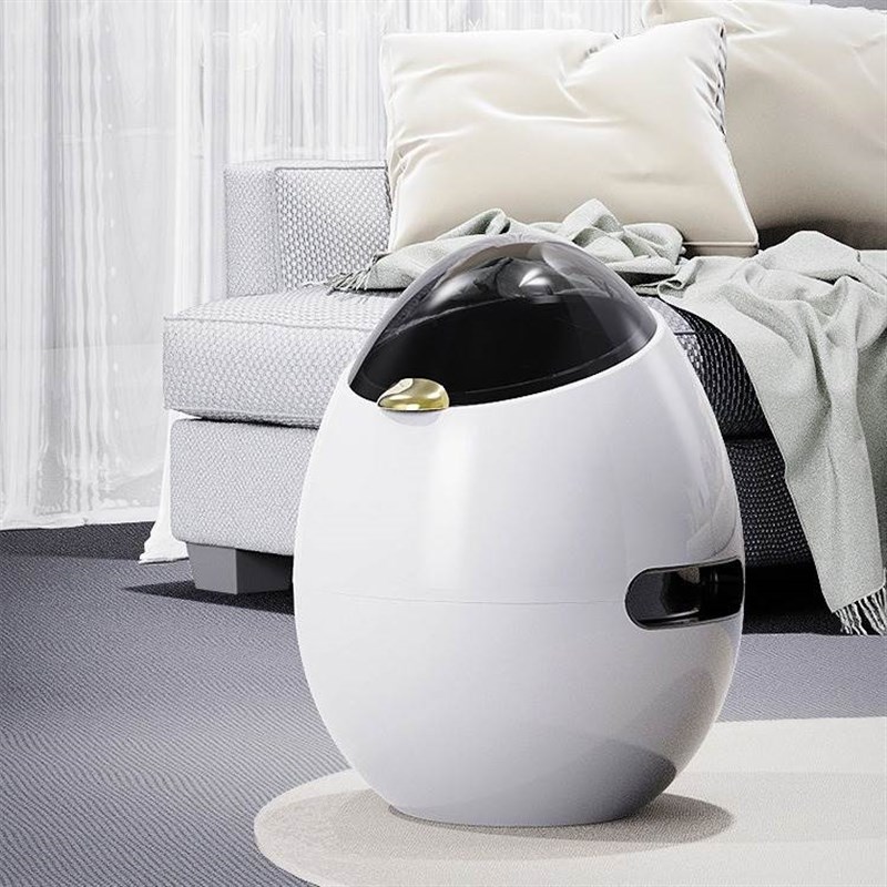 创意个性垃圾桶客厅家用轻奢风厨房卧室厕所卫生间高颜值2023新款