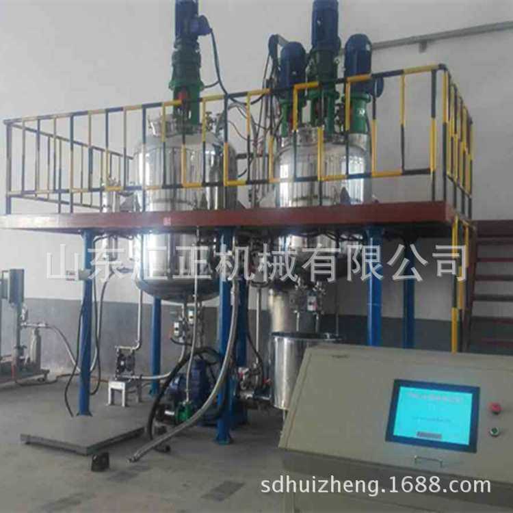 山东汇正供应不饱和聚酯树脂设备不锈钢电加热反应釜