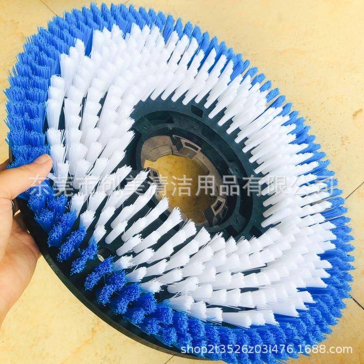 洁霸BF522地毯刷AF09204毡刷软毛白色175清洗机清洁商用清洁