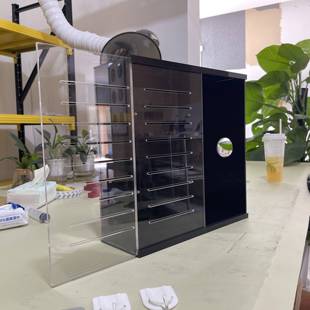 鱼缸电器箱水族配电箱多功能插排控制器变压器理线盒电源线整理