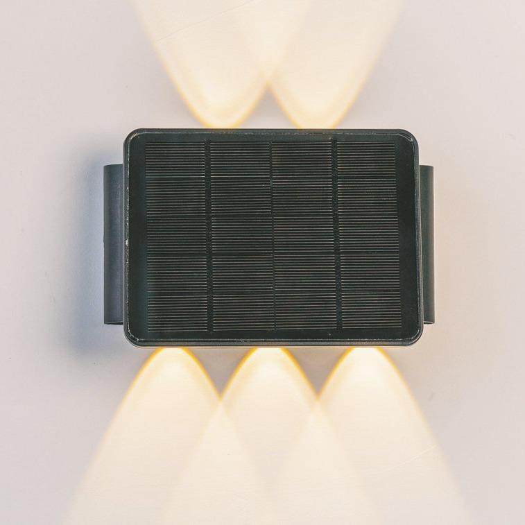 户外简约节能花园个性新款现代庭院庭院花园园灯时尚led灯太阳能