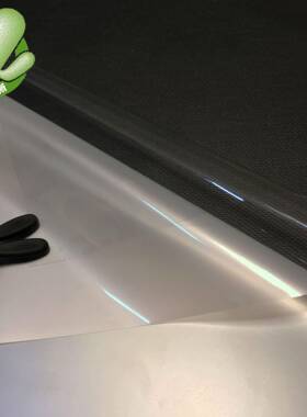 弱溶剂透明玻璃贴油性可喷透明膜透明车身贴pvc背胶GLORY可移胶