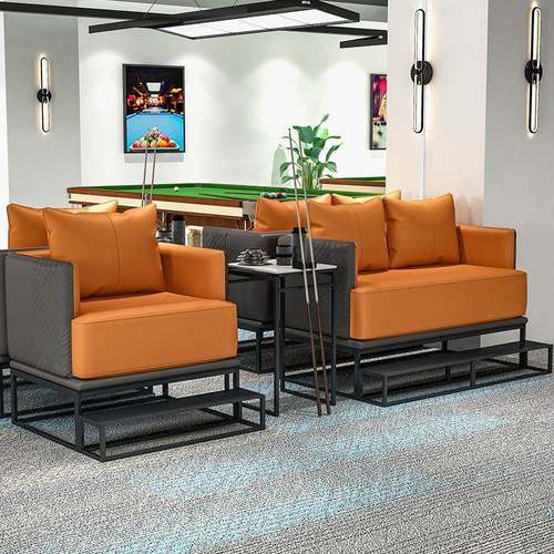 轻奢球厅球沙发椅高端球房比赛专用椅卡座球SYU休看闲台专用观沙