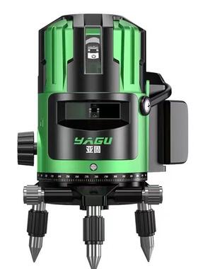 亚固光水平仪绿激光线3线5线高精2度光TT558314细线红外强线自动