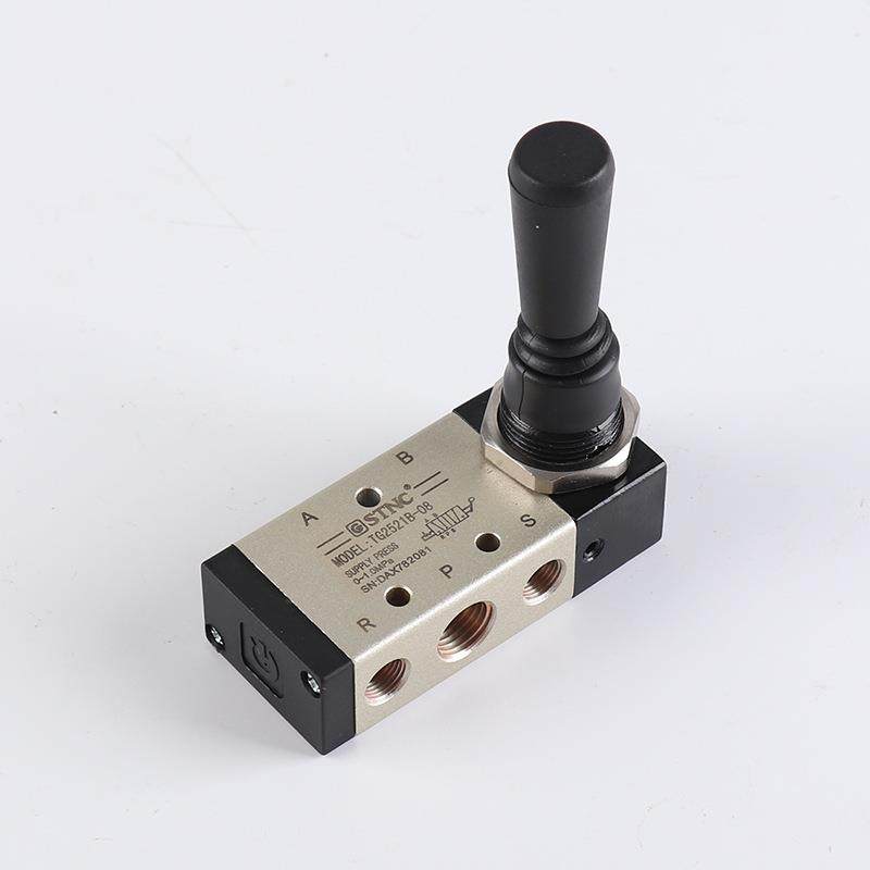 STNC/索天工气动二五通手无品牌/扳阀 T位2521B-08/2诺531B-10/25