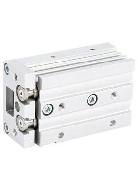 MXQ25滑滑台系气缸气动台双缸型缸循环式直线导轨气MXMXS25Q列滑