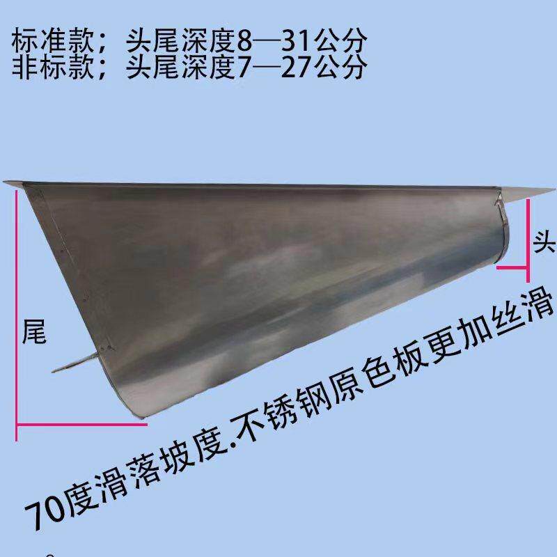 I厕改造农村所蹲茅便坑槽升级冲水防臭不锈钢式IMH加大尺寸旱池