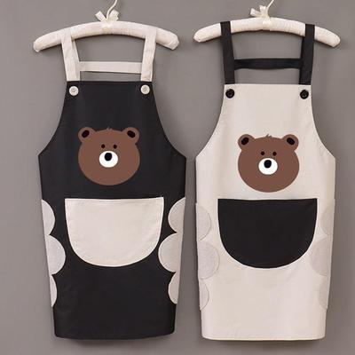 系时尚防水可围裙爱女家日用围厨12345678房工作服男士成人腰饭店