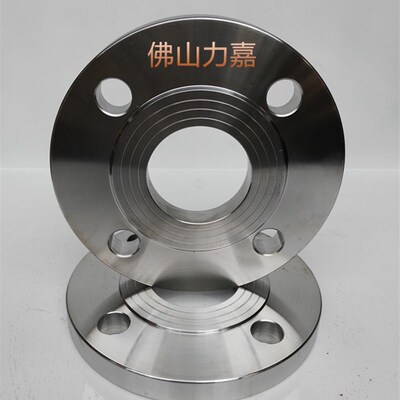 SUS304不锈钢平焊焊接法兰片圆钢锻打法兰盘氩氧法兰PN1.6Mpa