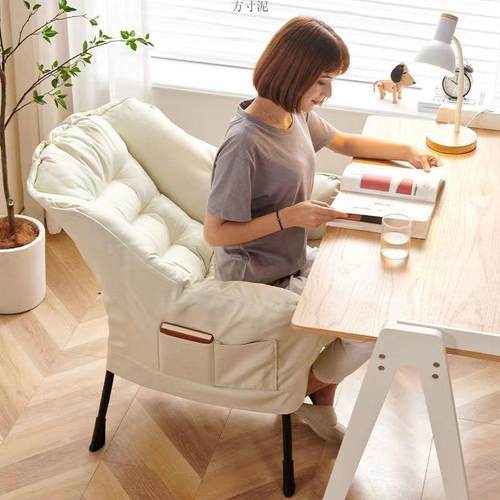 人沙发单学生宿懒舍电椅妆子阳WWA台寝室小沙发卧脑室化靠背躺椅