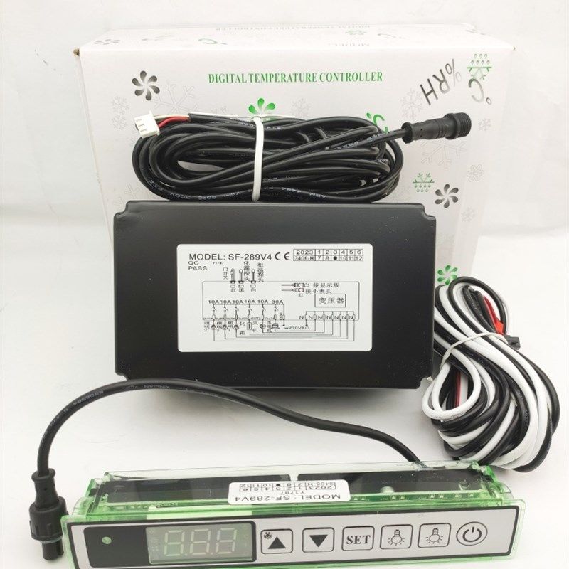 SF-289V4温控器展示温度控制器雪柜自动冰柜智能数字显示电子开关