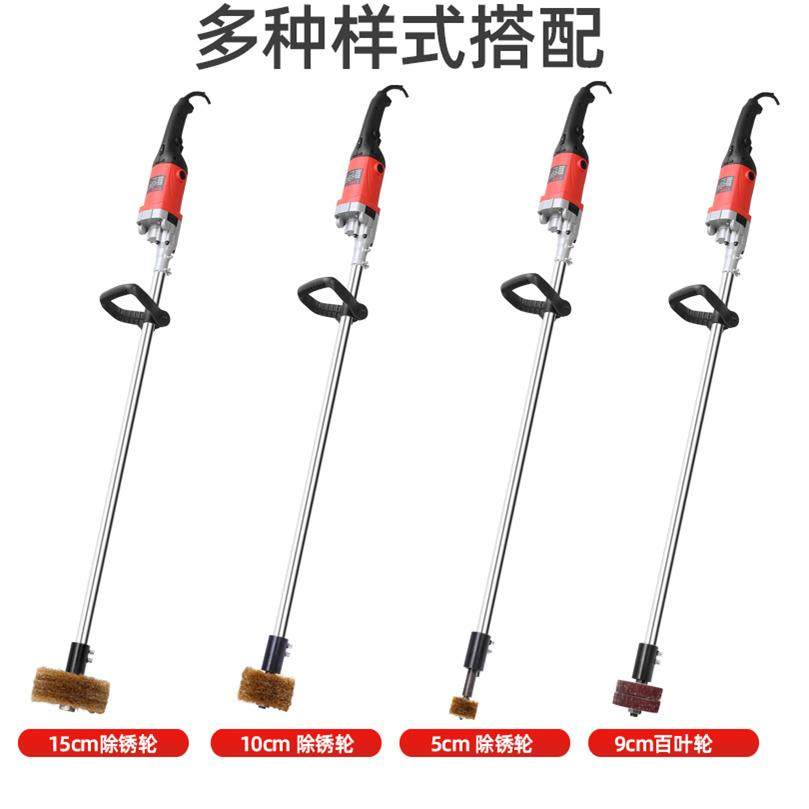 kt孔电除动锈机配件管道圆管水管子清钢丝轮内打理磨机钢丝刷EXV