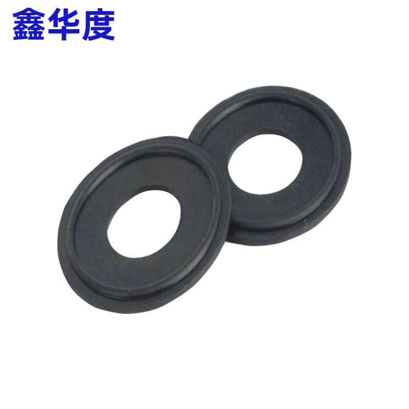 卡箍密封垫氟胶耐腐蚀卫生级快装接头FKM垫片圆形氟橡胶垫密封圈