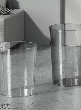 垃圾加桶家用厕所用高级感大号卧轻室增势#633圾厚奢客厅厨房简约