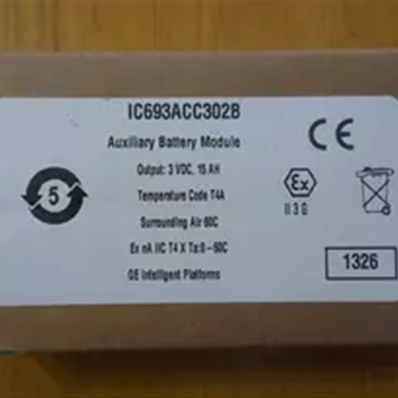 GE原装电池 IC693ACC302B 3V  全新新年份