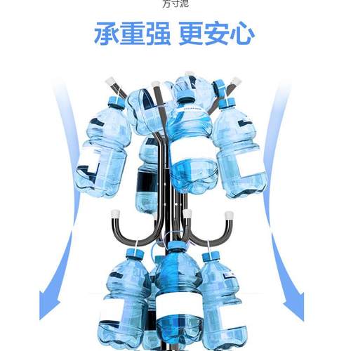 易落衣艺帽架铁挂BRY衣简架卧室立地式衣服架门厅挂包架厂供应链