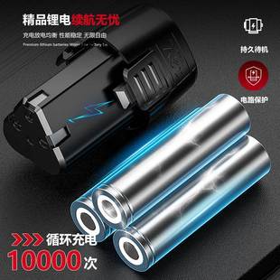 家电钻充PVZ电式 锂电钻转工具多能冲击功小手手枪钻电动螺丝用刀