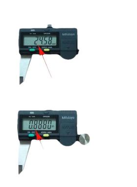 日本三丰数卡尺24339三游标高精度数游标卡尺尺三丰游标显丰卡尺