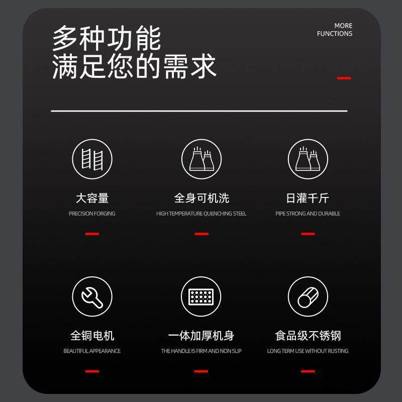 灌机商腿用电BVR动灌机大功率家用火肠全自肠动腊肠机手肠工做香