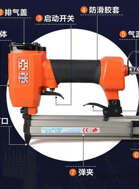 东亚气动FF32不卡钉直钉枪FJirZcCyi10//15/F20F工25/F30直钉木装