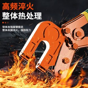 修固定隔墙专业钳子 轻钢龙骨钳免铆钉钳手青钢吊顶专用工具装